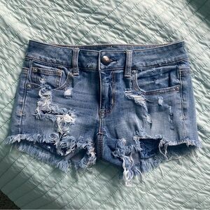 American eagle destroyed shorts